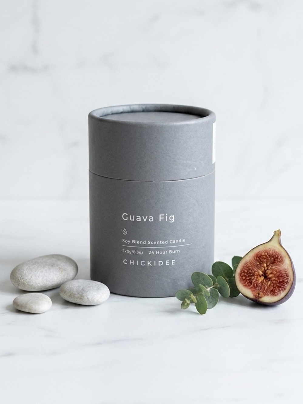 Gray Guava Fig Scented Candle